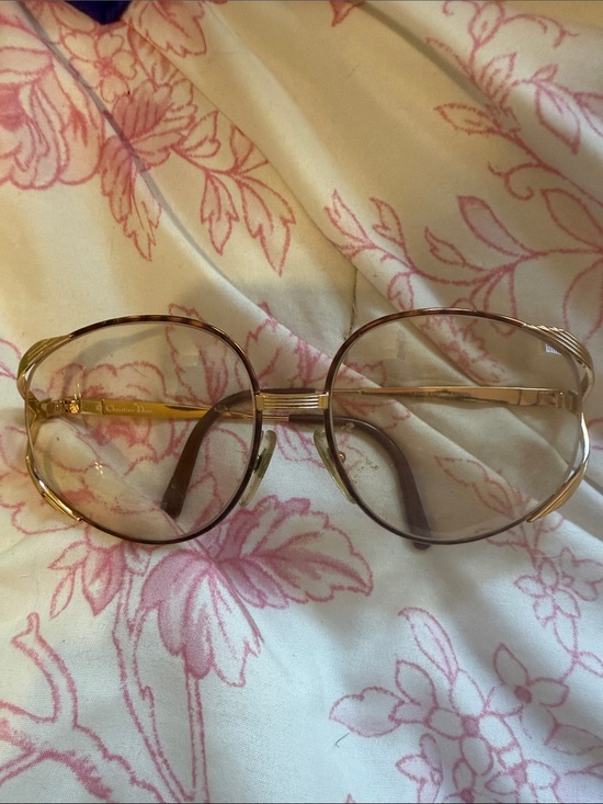 Dior Accessories - Dior Gold and Brown Gradient Aviator Glasses… contain RX lenses  1980’s vibe